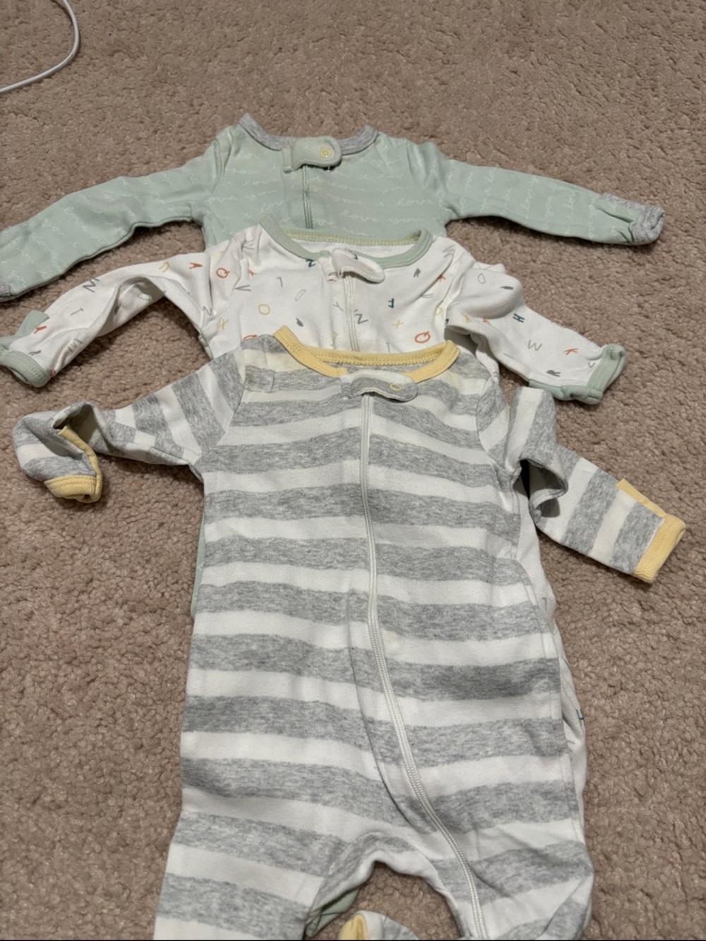 Baby Sleepers footed bundle